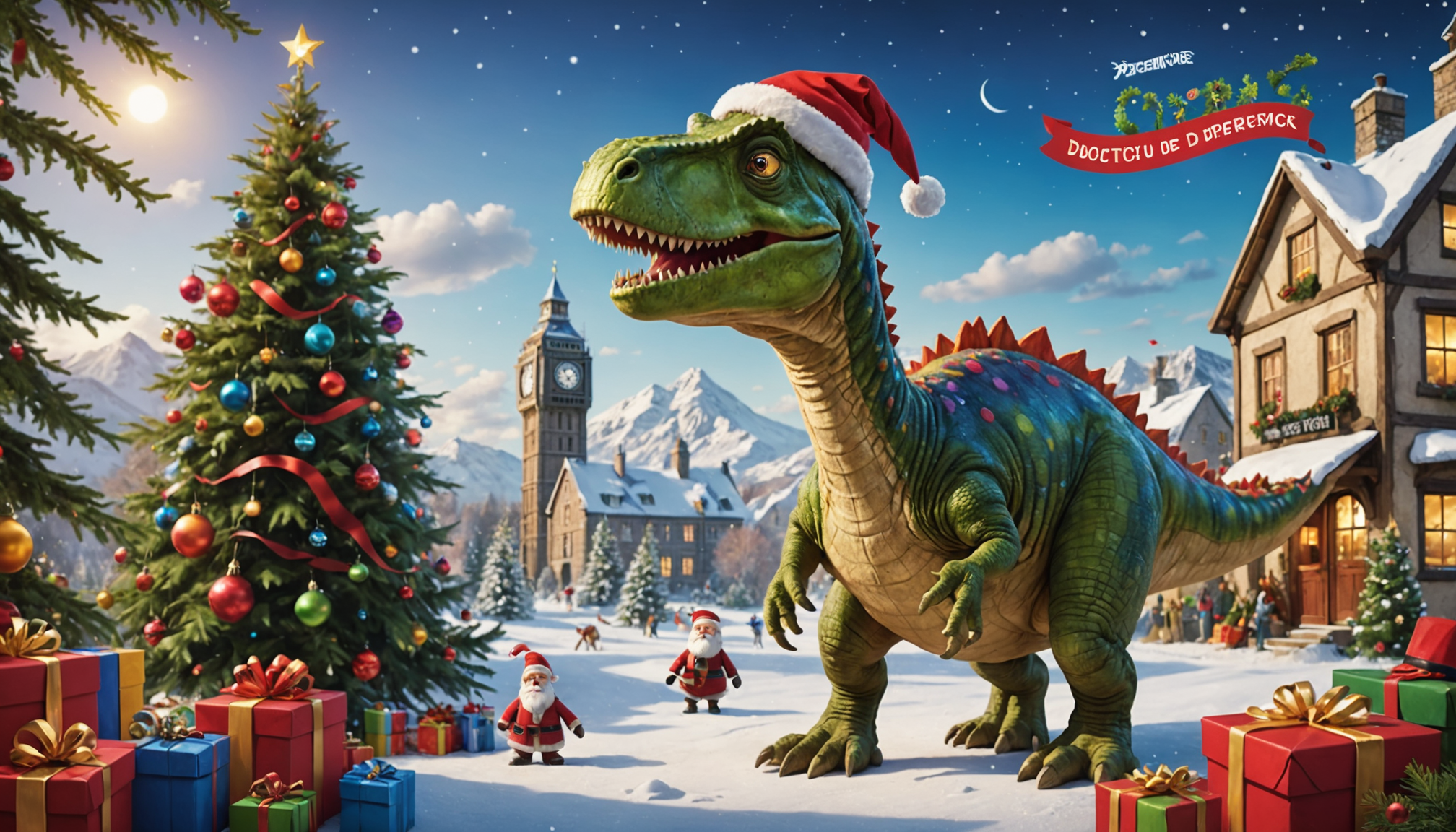 découvrez l'excitation du spécial de noël de doctor who : 'un joyeux dinosaure au programme'. plongez dans un univers féérique où l'aventure et la magie de noël se mêlent à des rencontres inattendues avec des dinosaures. ne manquez pas cette célébration inoubliable qui ravira les fans de toutes générations !