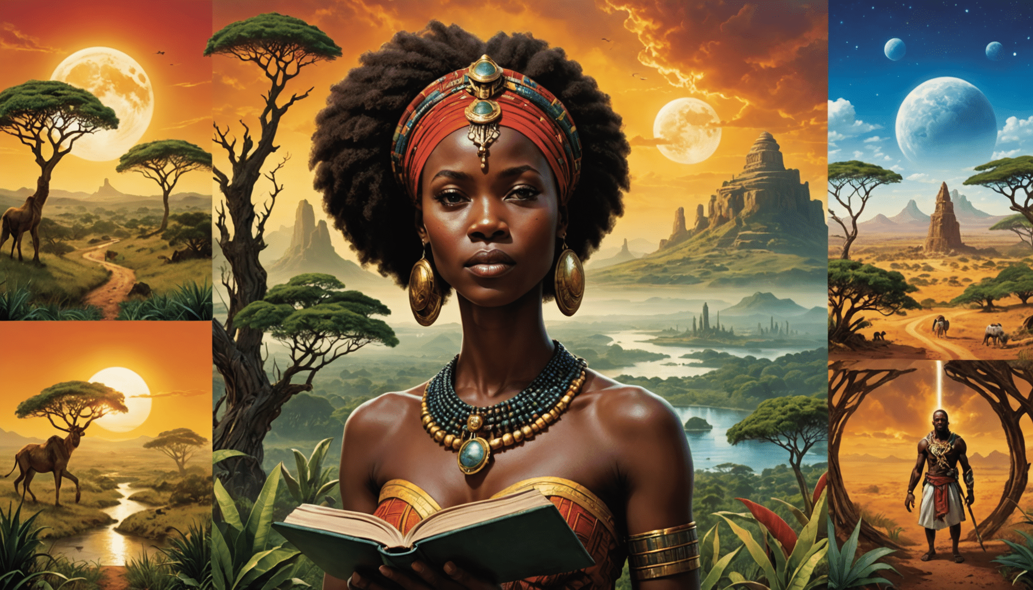 découvrez les 6 meilleures œuvres de science-fiction et de fantasy africaines à lire pendant ces vacances. plongez dans des récits captivants qui sauront élargir vos horizons et vous transporter dans des mondes imaginaires enrichis par la richesse culturelle du continent africain.