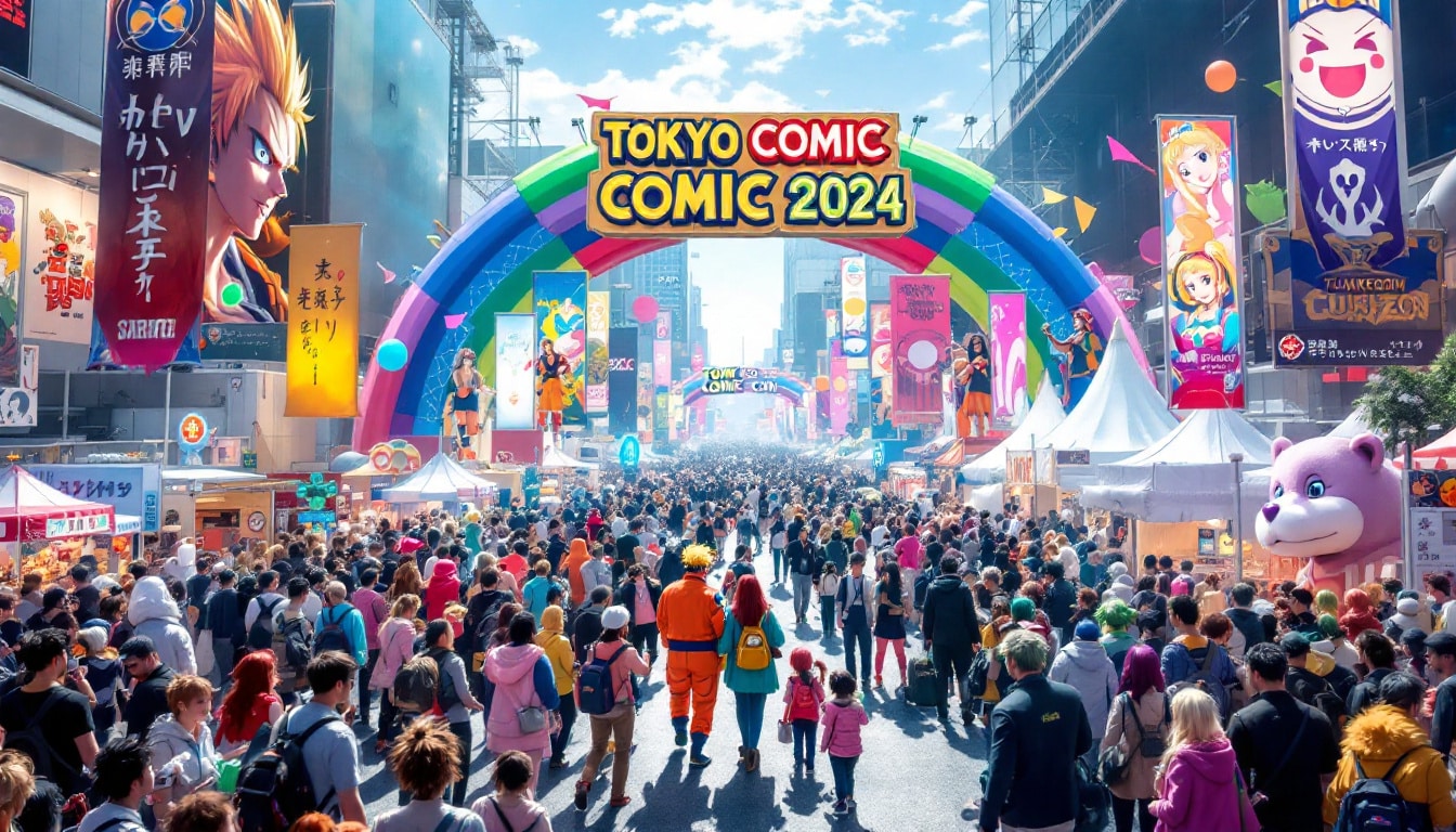 découvrez le tokyo comic con 2024, le rendez-vous incontournable des fans de pop culture ! rejoignez-nous au makuhari messe pour des événements captivants, des rencontres avec des célébrités, des expositions exclusives et bien plus encore. ne manquez pas cette expérience immersive au cœur de l'univers geek !