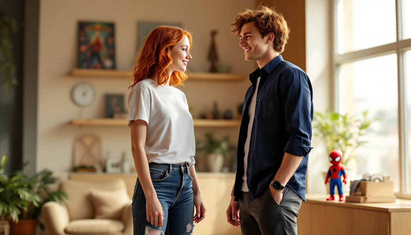 découvrez le duo captivant de sadie sink et tom holland qui s'unissent pour le prochain film spider-man. une aventure épique s'annonce avec ces deux talents de la scène cinématographique, promettant action, émotions et frissons. ne manquez pas cette rencontre au sommet dans le monde des super-héros !